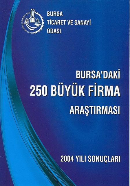 2004 Yılı İlk 250 Büyük Firma Araştırması